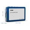 EzCAP215 Portable BT Cassette Player BT 4.2 Tape Player Auto Reverse Audio Tape with Earphones