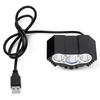 Fahrrad Blendlicht 3000Lm XM-L T6 LED Fahrradscheinwerfer Fahrradlampe mit USB