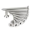 Hysdic 304 SS Phillips Flat Head Self-Tapping Screws