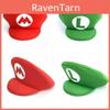 Hochwertige Super Mario und Luigi Cosplay-Hüte Perfekt für Halloween und Partys