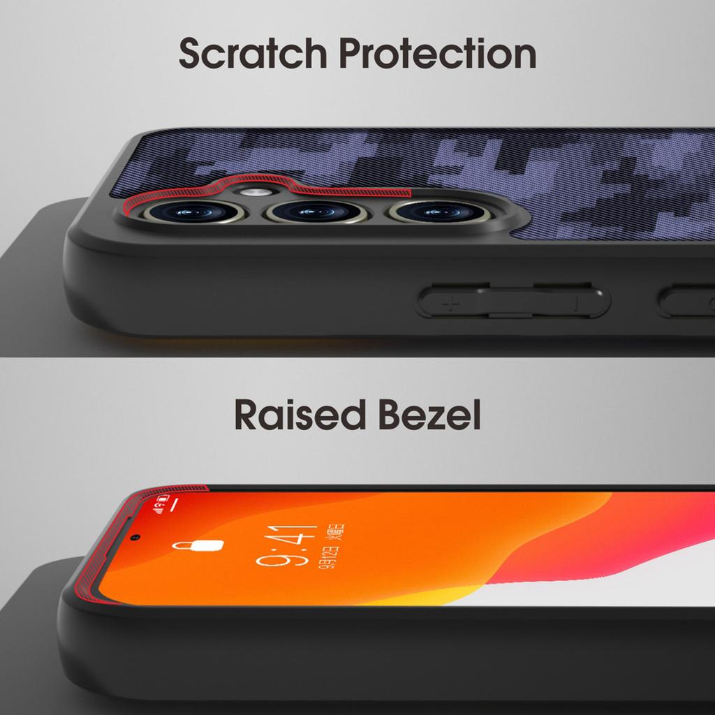 IBMRS For Samsung Galaxy A54 5G Phone Case Hard PC+Soft TPU Anti-Slip Cover