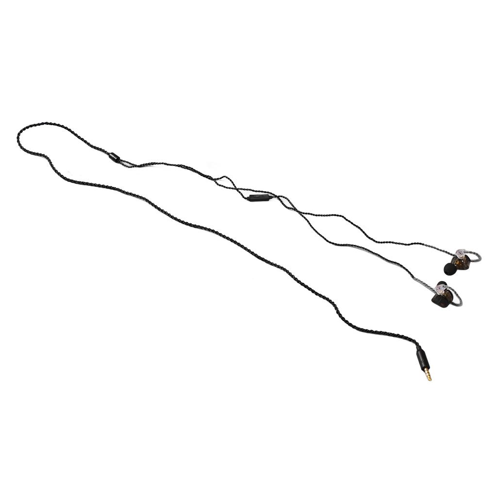 Monitoring   Wired Earphones Composite Magnetic Coil Corded Earphones for Game Music Running Sports