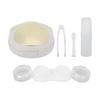 Contact Lens Case Mirror Look Cartoon NaPAW   Plastic Material Lightweight Portable Travel Contact Lens Container