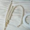 New Fashion Woman Handbag Accessory Parts PVC Pearl Acrylic Resin Chain Luxury Solid Strap Women Shoulder Clutch Handle Chains