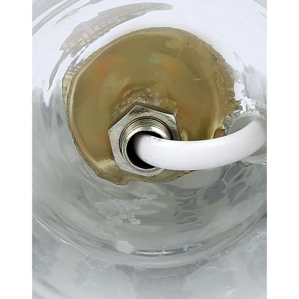 Mosaic Style Dome Shaped Glass Table Lamp (Multicolour)