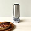 2 in 1 Electric Pepper and Salt Grinder Dual Double Grinder Mill Ceramic Core Battery High quality Stainless Steel Sauce Grinder
