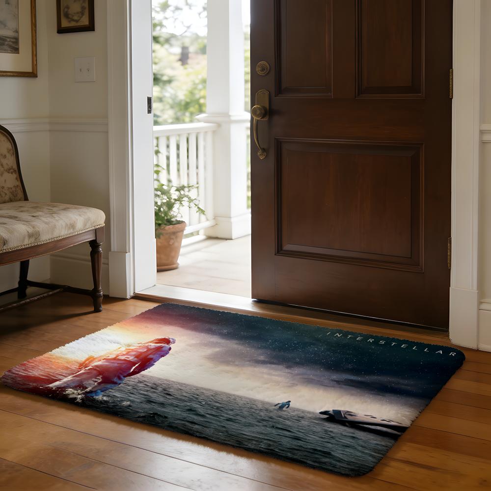 Retro Music Alice In Chains Floor Mat Soft Flannel Absorbent Mat Non-Slip Rug Home Bedroom Bathroom