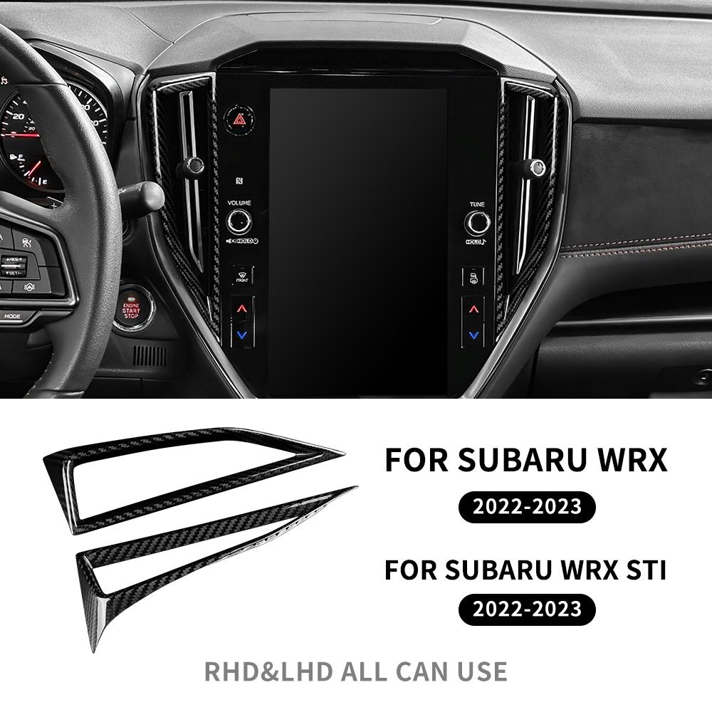 Real Hard Carbon Fiber Sticker For Subaru WRX/ WRX STI 2025 2025 2025 Car Central Control Navigation Air Outlet Dry Carbon Trim