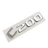 LWC1  3D ABS Chrome Car Trunk Letters Sticker For  C Class C180 C200 C220 C300 C320 C350 C400 C43 AMG Logo Emblem Sticker Accessories