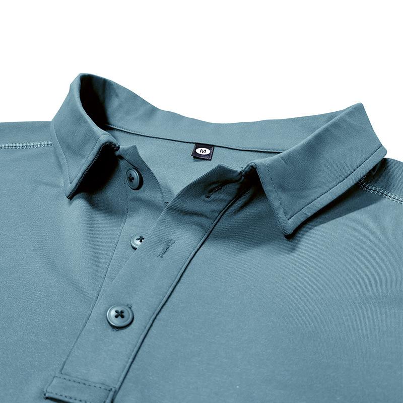 Men's Polo Shirt Short Sleeve Tactical Shirts Dry Fit Lightweight Golf Shirts Moisture Wicking Casual Collared T-Shirts for Male Summer Solid Tee Tops