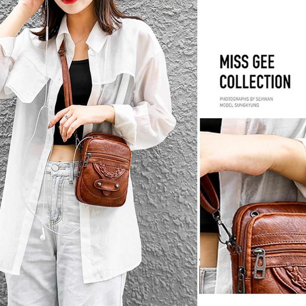 Vintage-Geldbörsen für Damen, Umhängetasche, Retro-Schulterhandtaschen aus PU-Leder, kleine Umhängetaschen für