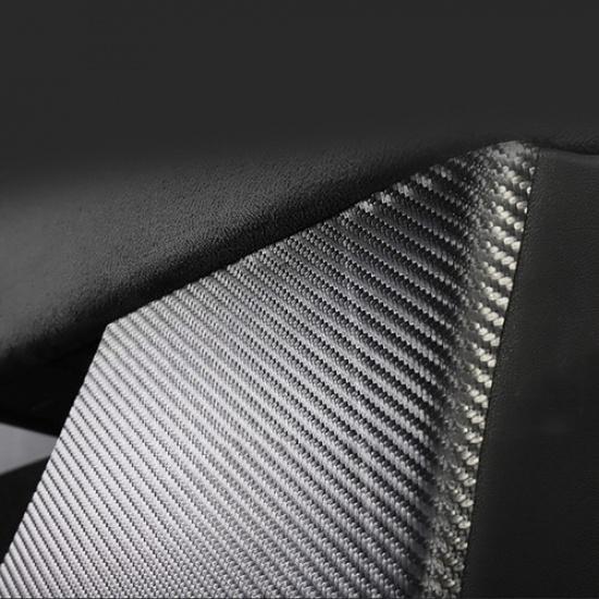 4PCS Leather Inner Door Anti-Kick Panel Cover Sticker Trim For Tesla Model Y