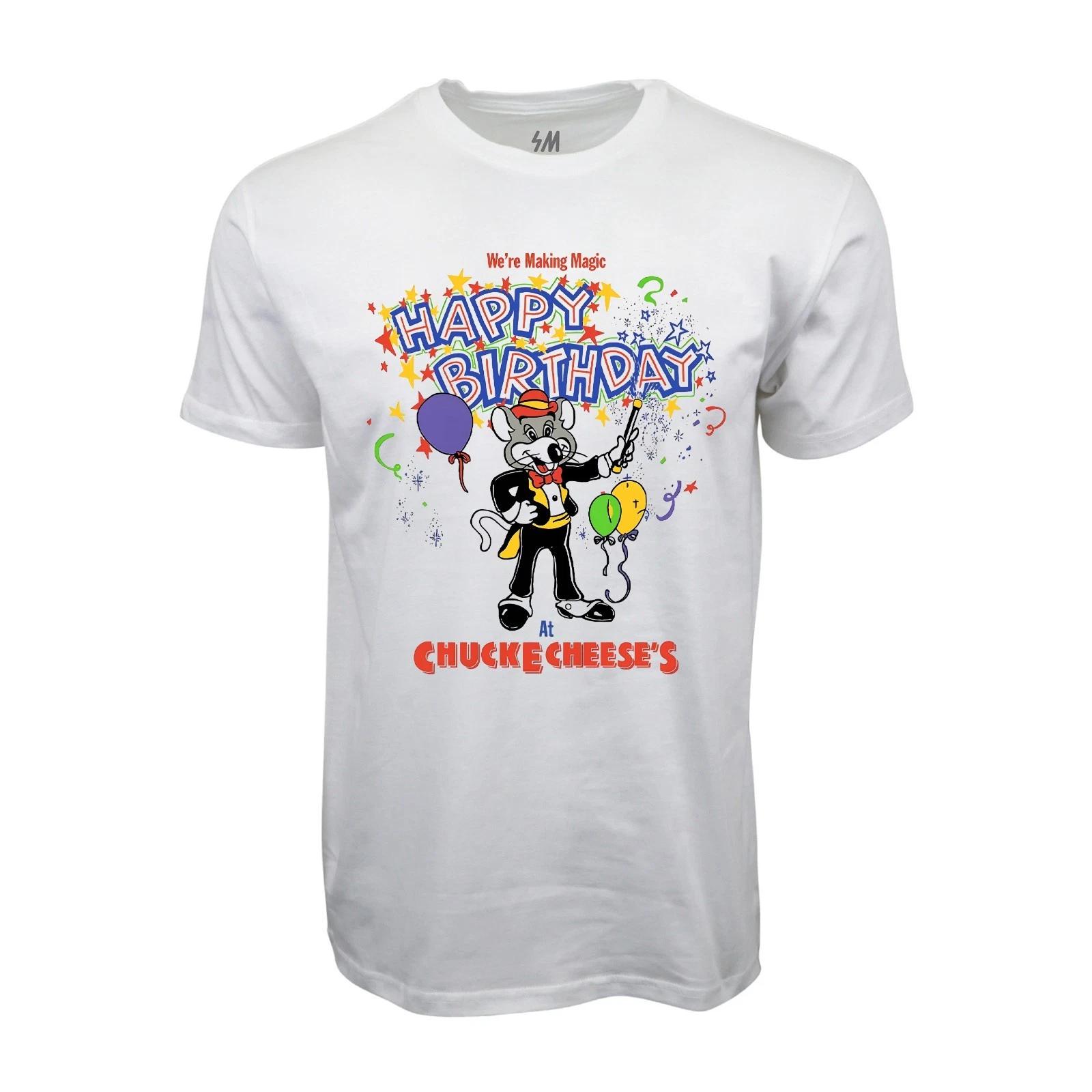 Happy Birthday At Chuck E Cheeses Graphic T shirt XXXL