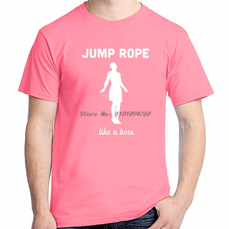 Jump Rope Workout Fashion Shirts Graphic Tee Summer Tops Tshirt New Arrival Goods Short Sleeved Tshirt For Unisex Cotton Tshirts