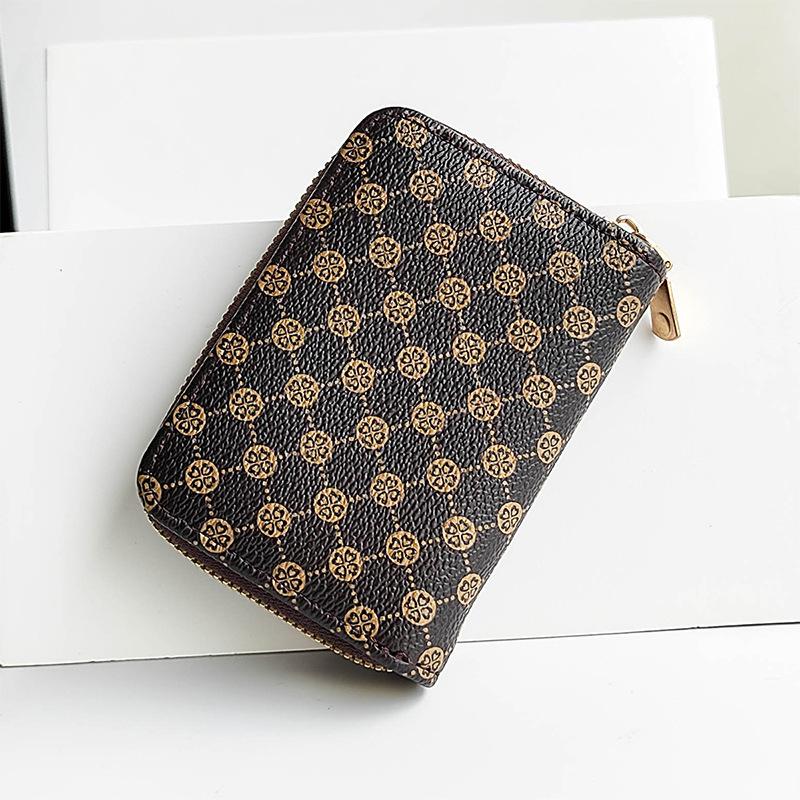 Guangzhou Women's Bag New Printed Short Wallet Hand Grab Bag Women's Simple Wallet Small Card Bag