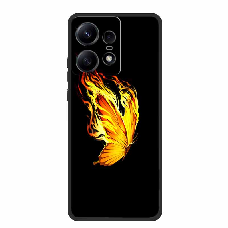 For Moto Edge 50 Pro Case Animals Soft Silicone TPU Phone Cases Back Cover For Motorola Edge 50 Pro 5G Wolf Protector Cool funda
