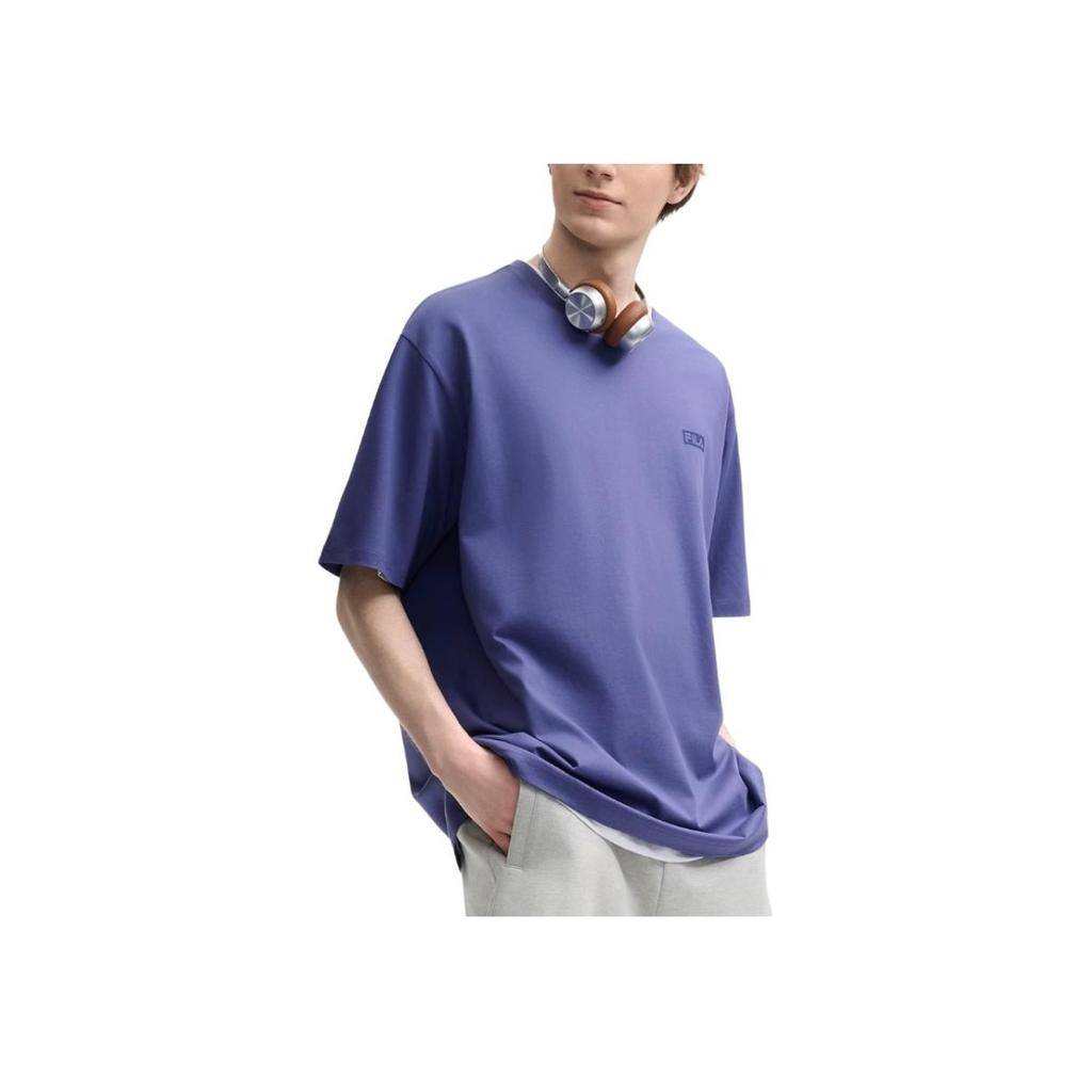 New FILA ORIGINALE T Shirt Men's Ludi Blue F51M529109F-BU