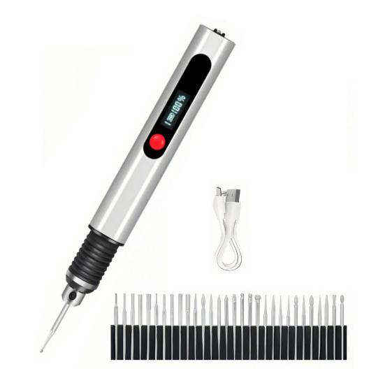 Polishing Pen Cordless Rotary Tool with Extra Long Run Time USB-C Fast Charging Digital Power