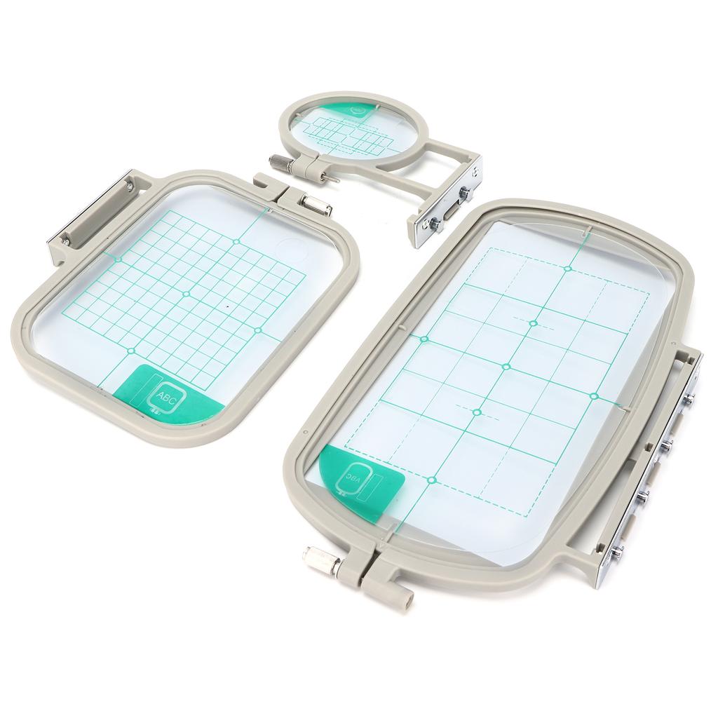 3pcs Embroidery Frame Hoop Sets Household Multifunctional Embroidery Sewing Machine Sets for Home
