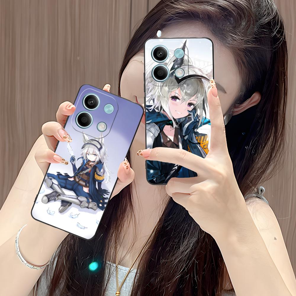 Arknights Grani Matte TPU Mobile Phone Case for POCO F8 F7 F6 F5 F4 F3 F2 Pro GT C75 C71 C65 C61 C40 Pro Ultra Colorful Cover