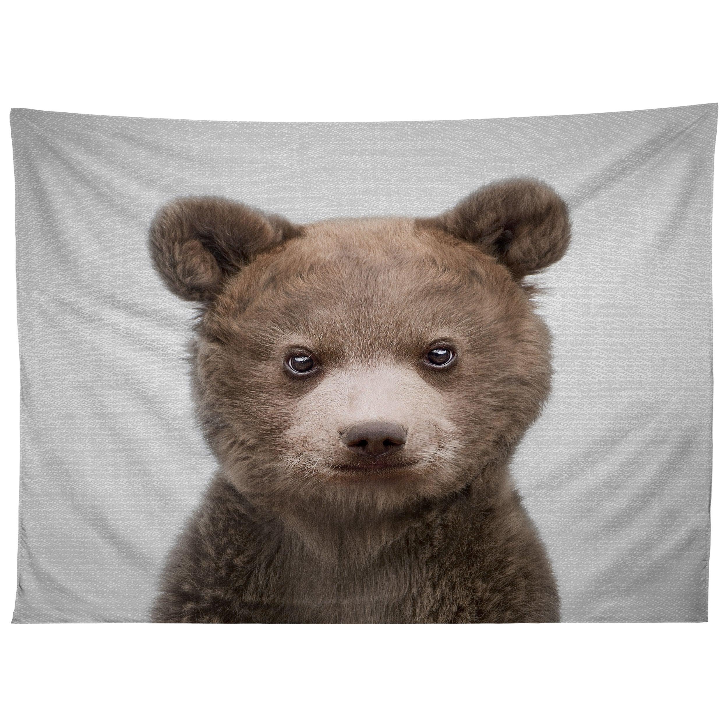 BABY BEAR COLORFUL tapestry 75x100