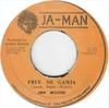 7inch Record JAH WOOSH  Free Mi Ganja NONE JaMan Records 1975 Jamaica Reggae Ska  Dub Used