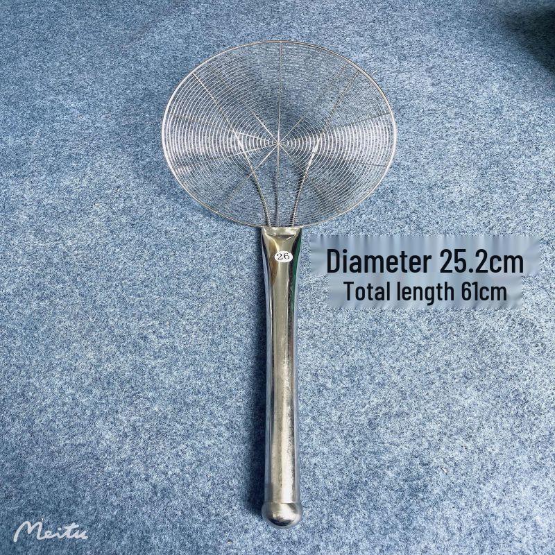 Edelstahl Schöpfkelle mit langem Griff