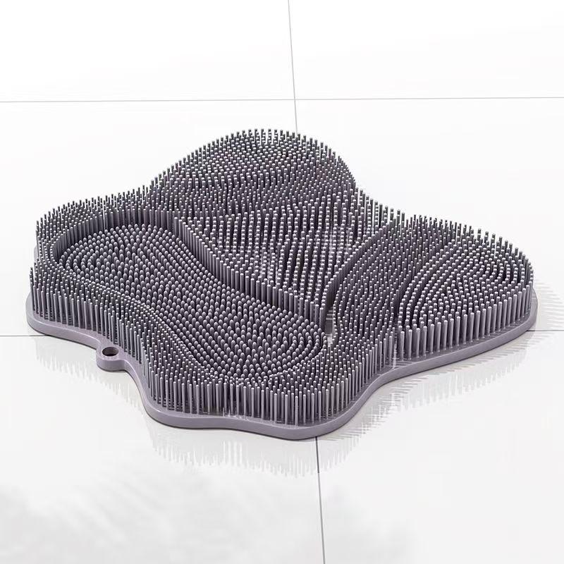 Silicone Cat Toys Cat Massage Brush Kill Time Toy Grooming Brush Multifunctional Wall Sticker Massage Brush Toys Cat Accessories