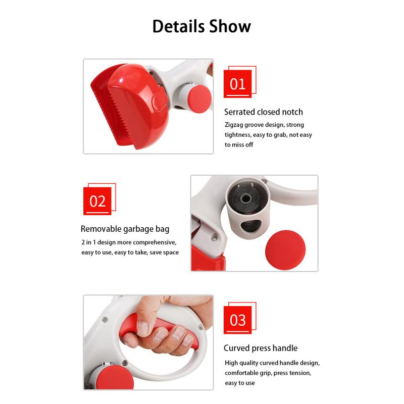 Kotschaufel für Haustiere, für Hunde und Katzen, langer Griff, Kotschaufel für den Außenbereich, zum Aufsammeln von Abfall, Reinigungswerkzeuge, Hundekotsammler