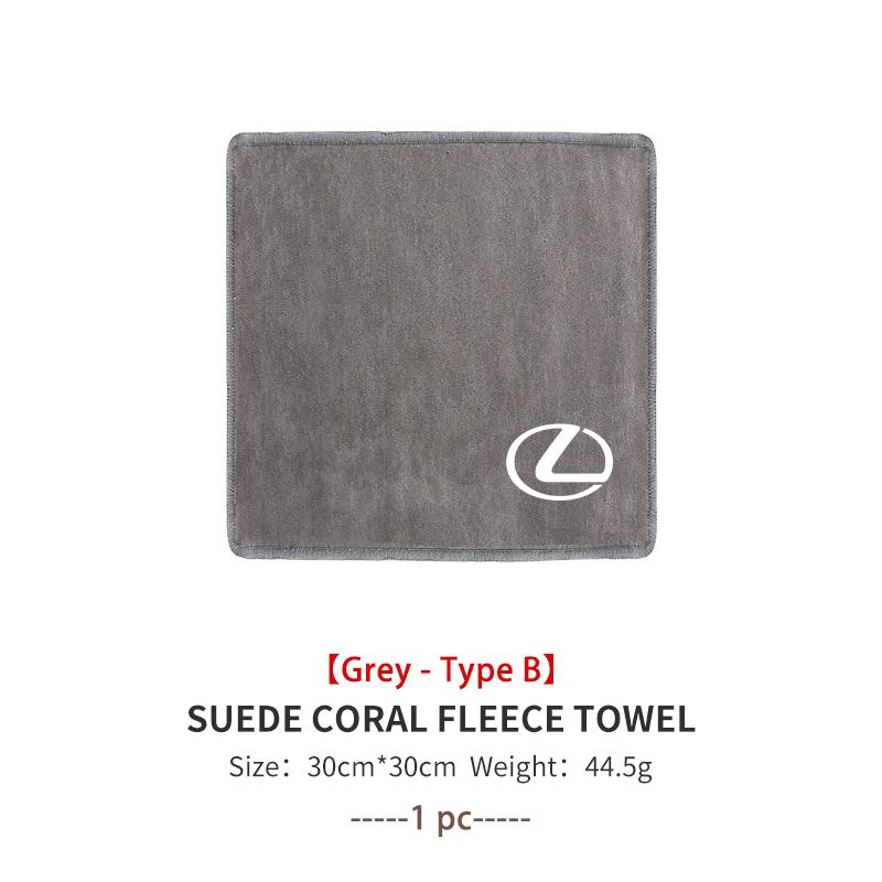 Car Styling Wash Towel Drying Cloth High Water Absorption Cleaning Cloth For Lexus CT ES GS NX IS250 RX350 IS200 LX570 UX250h