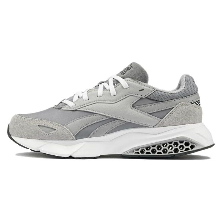 Reebok Hexalite Legacy Series Comfortable Versatile Shock Absorbing Durable Long Distance Running Shoes Unisex sneaker Gray 100033804