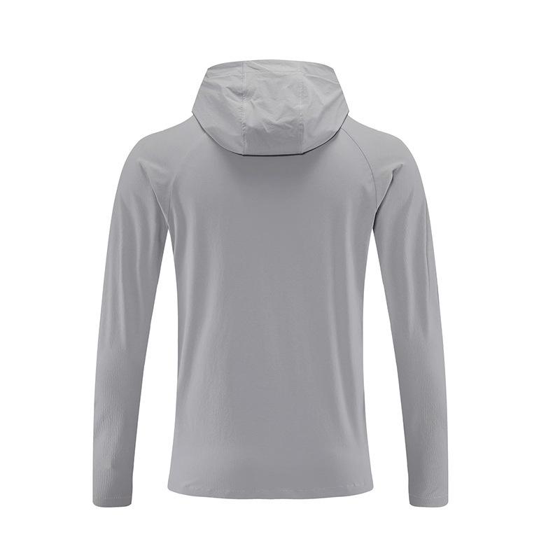 2024 Men's Quick-Dry Hooded Sports Jacket for Running and Fitness