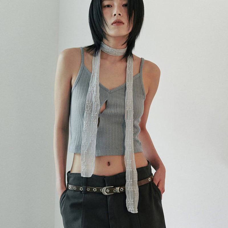 

Ordes PETITE LACE SCARF - BABY BLUE BABY BLUE OS