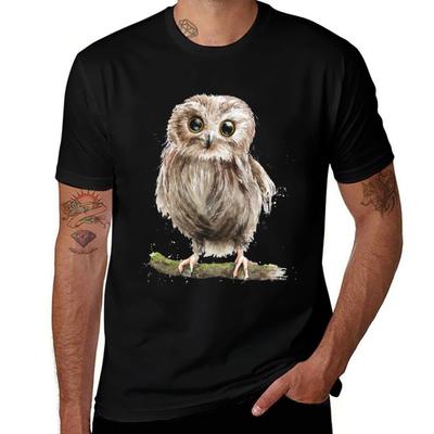 Owl Tshirt Big And Tall Short Sleeve Tee