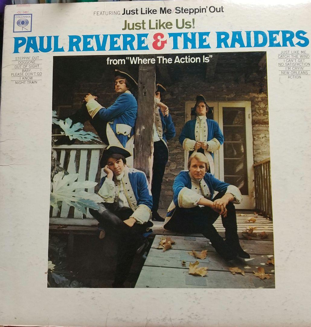 

[USED] PAUL REVERE & THE RAIDERS Just Like Us!