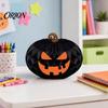 Halloween Indoor Supplies Honeycomb Ornament, Pumpkin Spider Hanging Paper Creative Accents Decoration for Home Office Classroom Holiday Party Festive