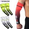 1Pair Sports Arm Compression Sleeve Basketball Cycling Arm Warmer Summer Running Uv Protection Volleyball Sunscreen Bands