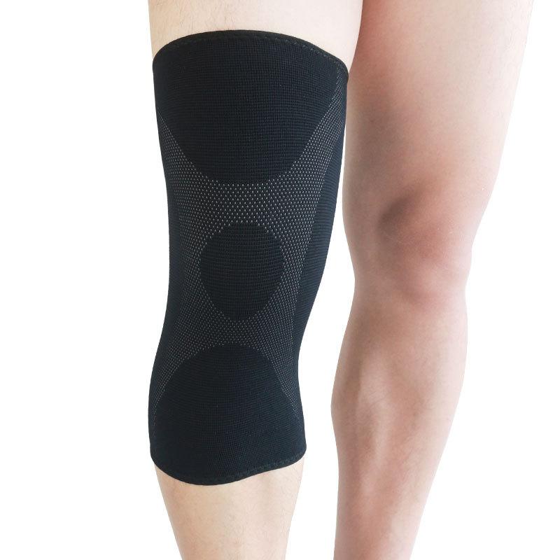 

Легкая и дышащая защита для ежедневного бега защищает коленный сустав и защищает мужчин и женщин от давления летом XXL-Single чёрный