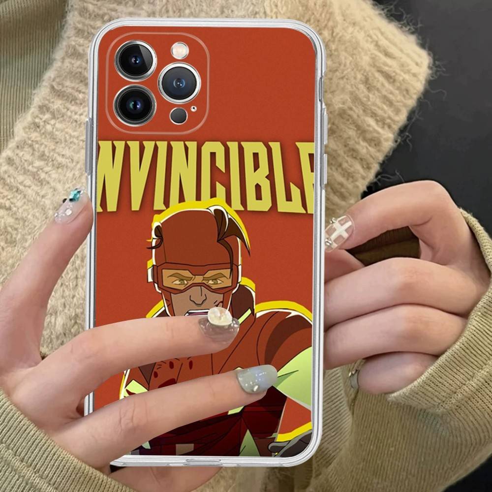 Cartoon Popular Anime I-invincibleS Phone Case For IPhone 17 16 15 14 11 12 13 Mini Pro XS Max Plus Funda Shell