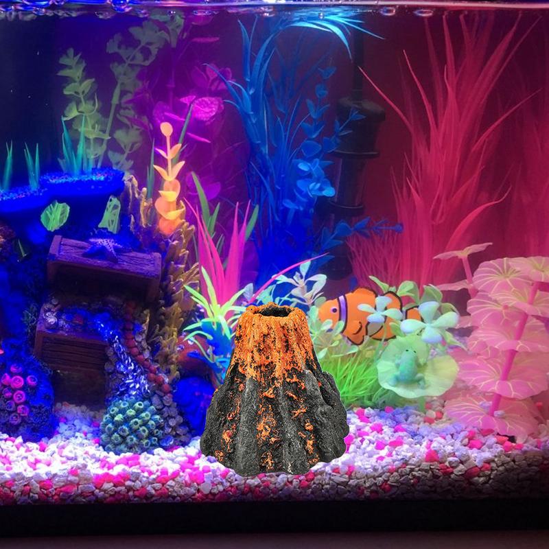 Fish Tank Decorations Realistic Volcanic Decoration Aquarium Decor Fish Tank Decor Decorative Aquarium Mountain for Aquarium