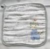 Soft Cotton Baby Face Washcloth & Hanging Bib