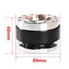 Universal 60mm Car Steering Wheel Quick Release HUB Racing Adapter Snap Off Boss Kit