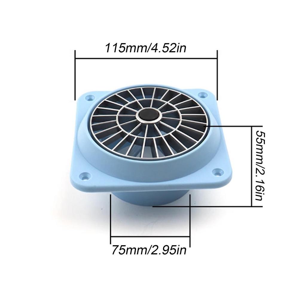 Rotating Air Outlet Vent Cover 75/60 Mm Oil Air Car Parking Heater Pipe Oil-Heated Vapor-Heated Duct Outlet Fittings