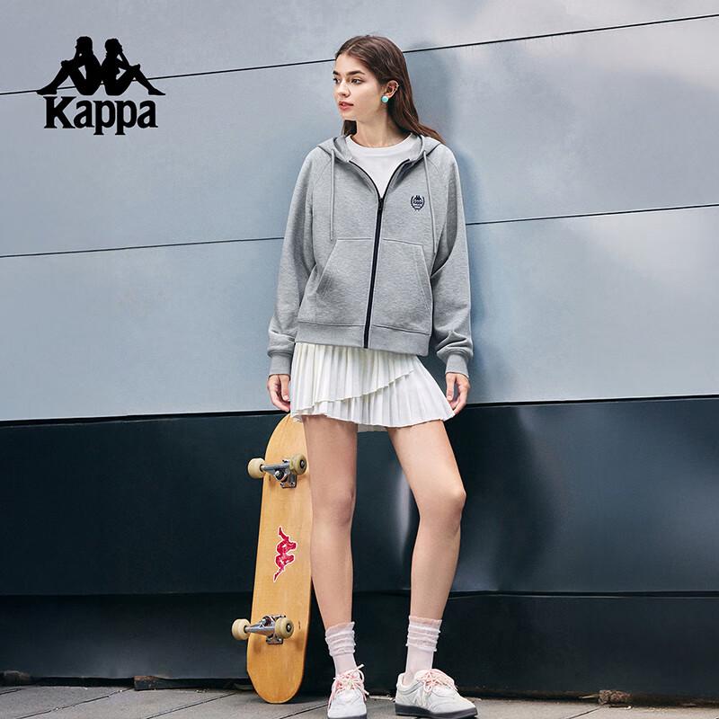 Kappa Unisex Retro Knit Hooded Sweatshirt XL