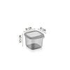 Boly Square Storage Container Set Of 6 Labeled 550ml