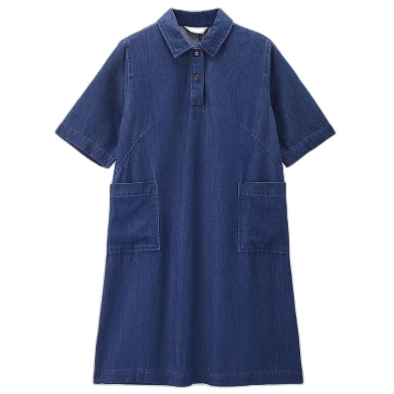 Giordano Women s Cooling Tech Loose Denim Dress XL