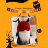 Halloween Bat Black Pumpkin Ornament Doll Creative Faceless Dolls for Home New Year Birthday Wedding Party