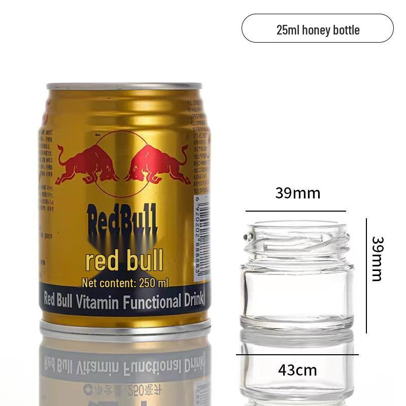 

Hexagonal 25ml High-Temperature Resistant Glass Honey Jar or Jam Jar