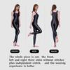 Shiny Oil-Gloss High-Elastic Full Body Shaping Leotard - Plus Size Silky Smooth Tight-Fit Yoga Fitness Wear