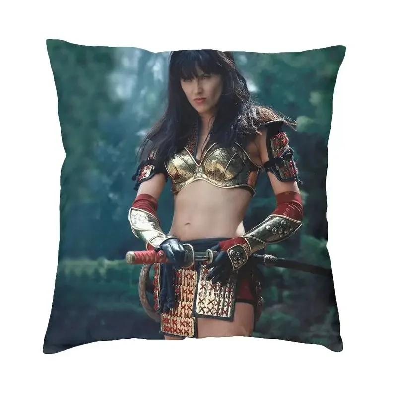 Luxury Xena Warrior Princess Cushion Cover Polyester Adventure Fantasy TV Pillow Case Living Room Decoration Pillowcase